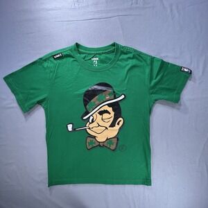 UNK Boston Celtics NBA Basketball Shirt Youth Large Has Flaw
